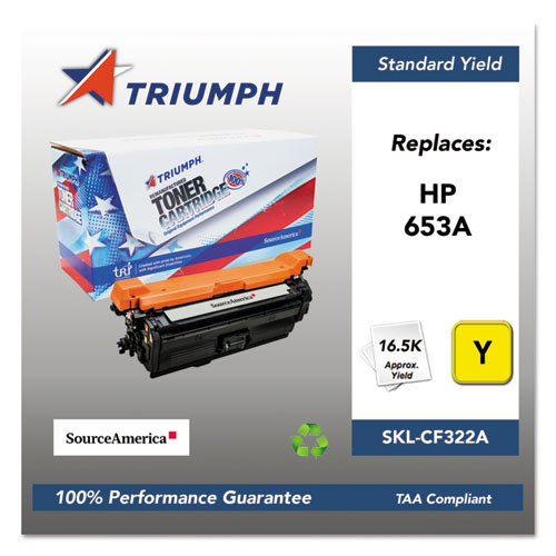 TONER,REMAN,HP CF322A,YL