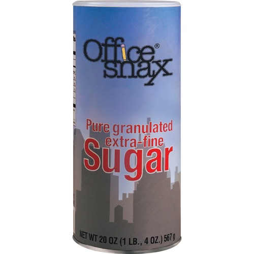 Reclosable Canister Of Sugar, 20 Oz