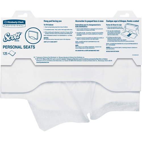 COVER,TOILET SEAT,125/PK