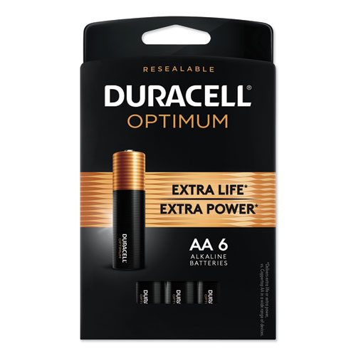 BATTERY,OPTIMUM,AA,6/PK