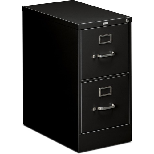 510 SERIES TWO-DRAWER FULL-SUSPENSION FILE, LETTER, 15W X 25D X 29H, BLACK