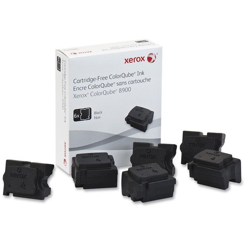 Xerox 108R01017 Black OEM ColorQube Ink (6/Box)