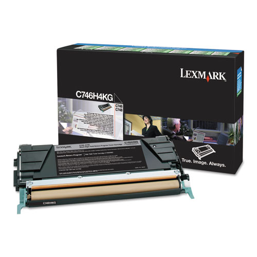 Lexmark C746H4KG Black OEM High Yield Toner