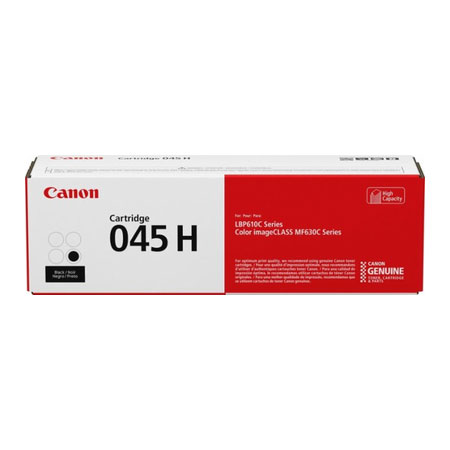 Canon 1246C001AA (045H) Black OEM High Yield Toner Cartridge