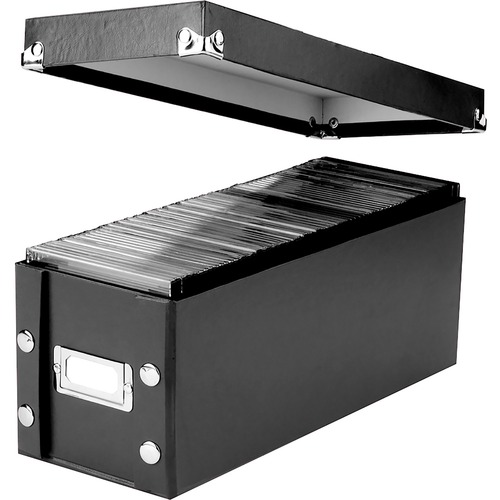 Media Storage Box, Holds 60 Slim/30 Standard Cases