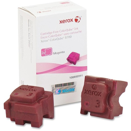 Xerox 108R00991 Magenta OEM ColorQube Ink (2/Box)