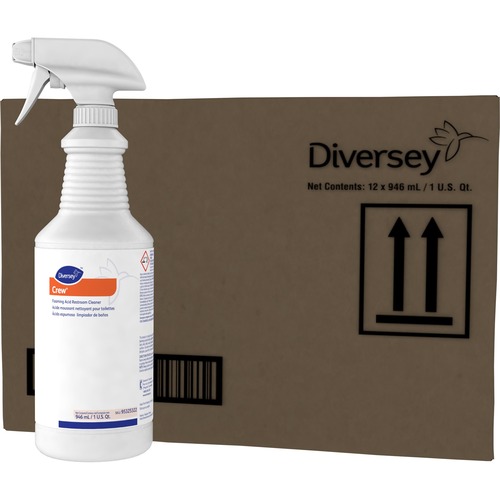 Diversey Care  Foaming Acid Restroom Cleaner, 946ml, 12/CT, Red