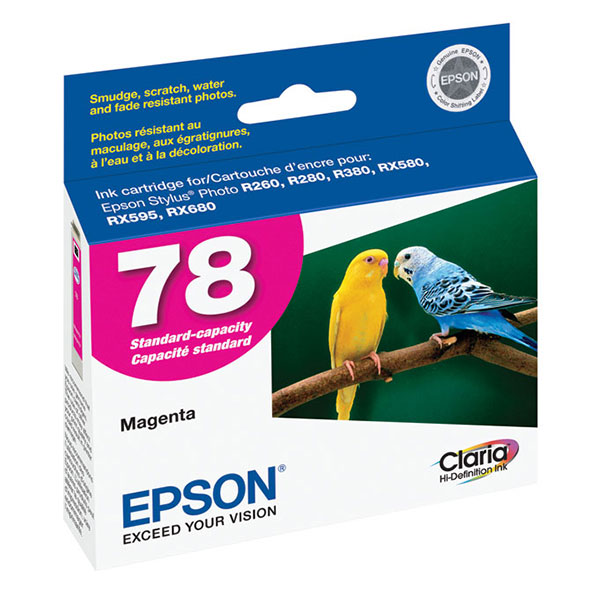 Epson T078320 (Epson 78) Magenta OEM Inkjet Cartridge