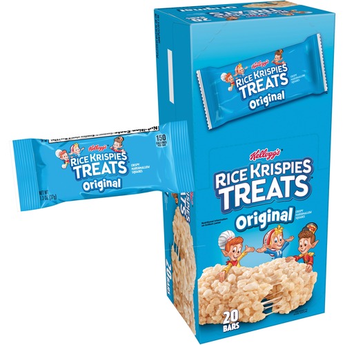 RICE KRISPIES TREATS, ORIGINAL MARSHMALLOW, 1.3 OZ SNACK PACK, 20/BOX