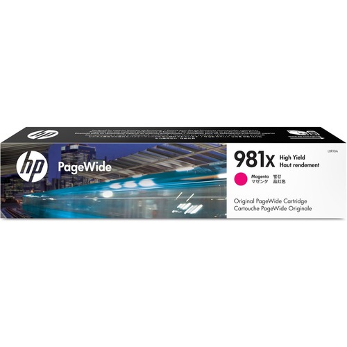 HP L0R10A (HP 981X) Magenta OEM High Yield Pagewide Inkjet Cartridge