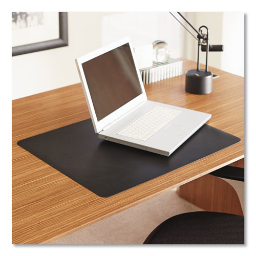 DESK PAD,20X36,NAT. OR,BK