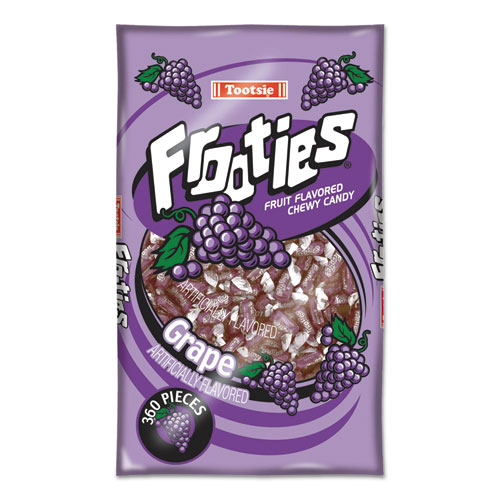 FROOTIES, GRAPE, 38.8 OZ BAG, 360 PIECES/BAG