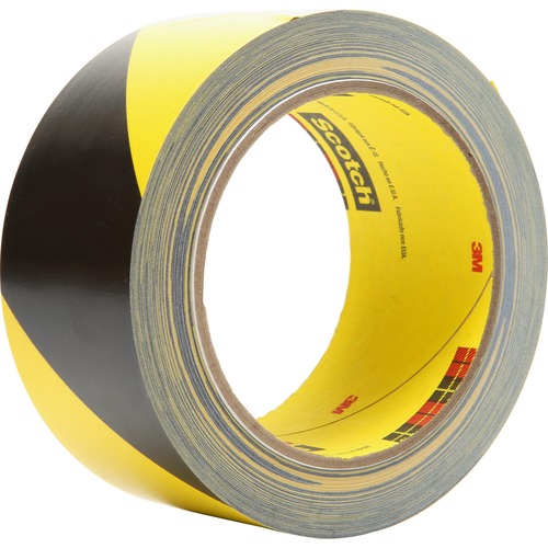 CAUTION STRIPE TAPE, 2W X 108 FT ROLL