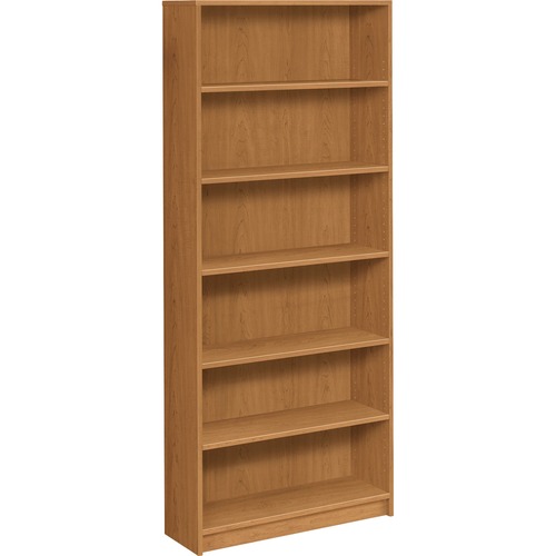 BOOKCASE,6S,4ADJ,84H,HRV