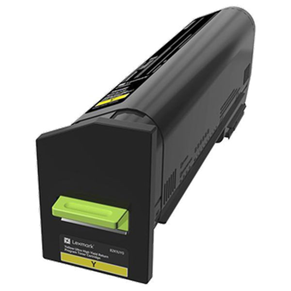 Lexmark 82K0UYG (TAA Compliant Version of 82K1UY0) Yellow OEM Ultra High Yield Toner Cartridge