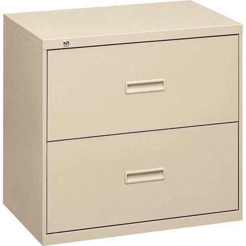 400 SERIES TWO-DRAWER LATERAL FILE, 36W X 18D X 28H, PUTTY