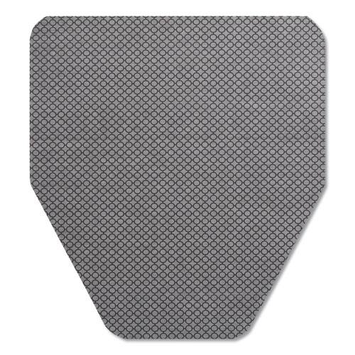 KOMODO URINAL MAT, 18 X 20, GRAY, 6/CARTON