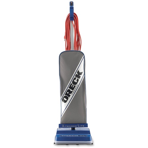 Xl Commercial Upright Vacuum,120 V, Gray/blue, 12 1/2 X 9 1/4 X 47 3/4