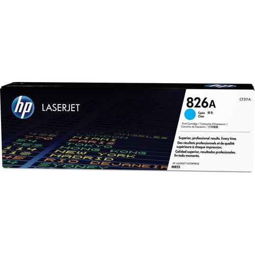 Hewlett-Packard  Toner Cartridge, 31,500 Page Yield, Cyan