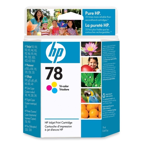 Hewlett-Packard  HP 78 Ink Cartridge, 560 Page Yield, Tri-Color