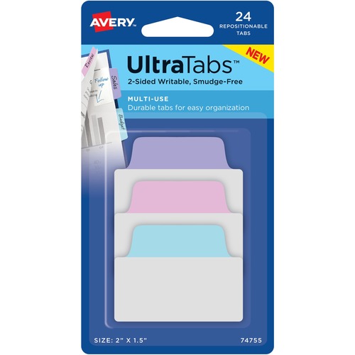 TAB,POLY,PSTL,24/PK,AST