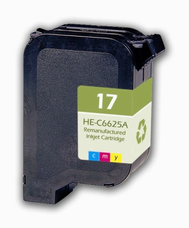 GT American Made C6625AN Tri-Color OEM replacement Inkjet Cartridge
