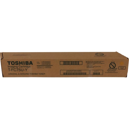 Toshiba TFC75UY Yellow OEM Toner Cartridge