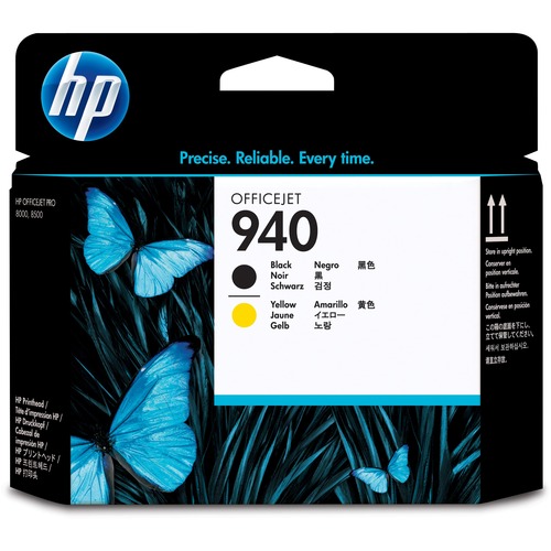 Hewlett-Packard  HP 940 Printheads, Black/Yellow